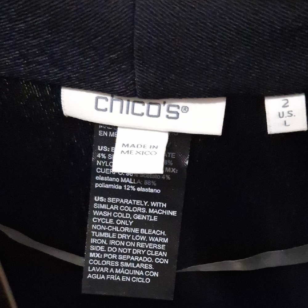 Chico's Black Women's Cardigan - Picture 2 of 5
